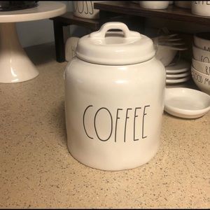Rae Dunn coffee canister